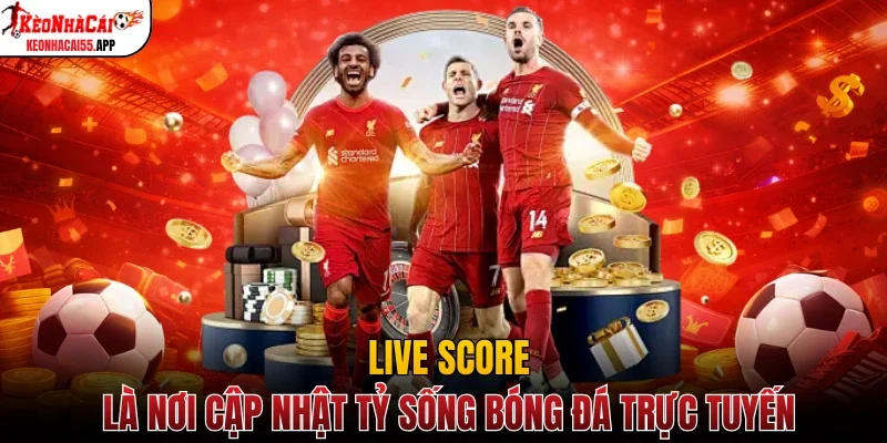 Live Score là nơi cập nhật tỷ sống bóng đá trực tuyến