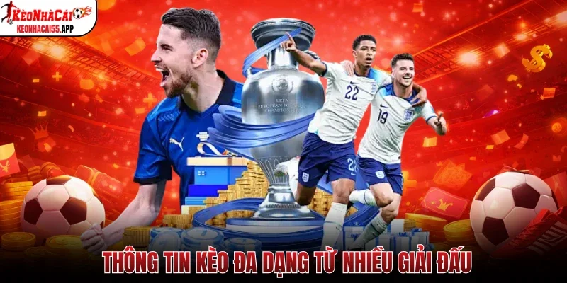 Thông tin kèo đa dạng từ nhiều giải đấu