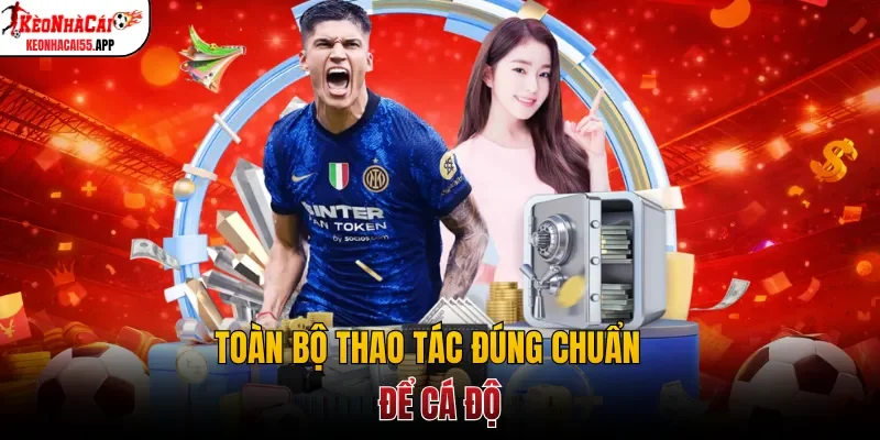 Toàn bộ thao tác đúng chuẩn để cá độ