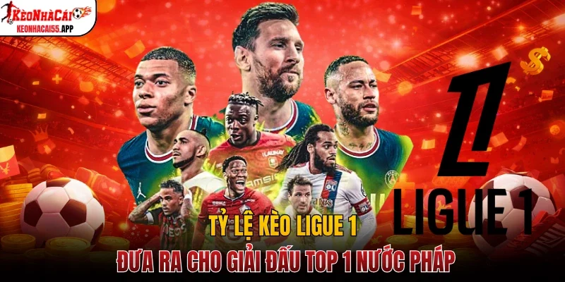 Tỷ lệ kèo Ligue 1 đưa ra cho giải đấu top 1 nước Pháp