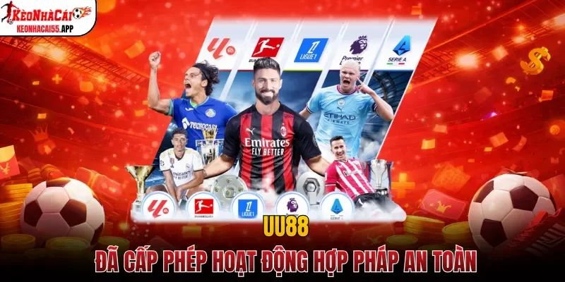 UU88 đã cấp phép hoạt động hợp pháp an toàn